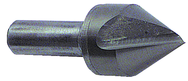 1-1/4" Size-3/4" Shank-82° Single Flute Countersink - Americas Industrial Supply