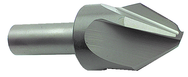 3/4" Size-1/2" Shank-90° 2/4 Flute Single End 3N1 Drill Point Countersink - Americas Industrial Supply