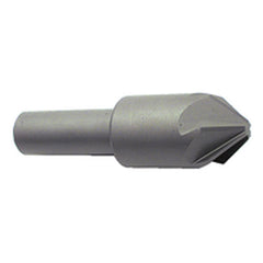 ‎3/8″ Size-1/4″ Shank-90° 6 Flute NCK Precision Countersink - Americas Industrial Supply