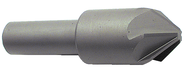 3/4" Size-1/2" Shank-60° 6 Flute CNC-K Precision Countersink - Americas Industrial Supply