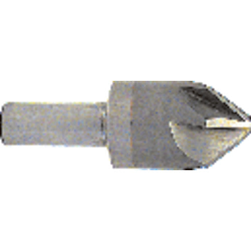 ‎3/4″ Size-1/2″ Shank-82° 6 Flute Chatterless Countersink - Americas Industrial Supply