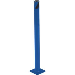 Steel Pipe Safety Bollard 24″ × 1.75″ Blue