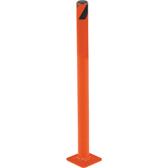 Steel Pipe Safety Bollard 24″ × 1.75″ Orange