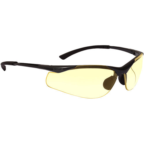 CONTOUR - Yellow Lens - Dark Gunmetal Frame PC ASAF - Americas Industrial Supply