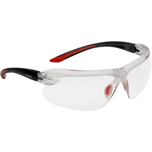 IRI-S - Clear Lens - Black & Red Frame PC ASAF-Platinum - Americas Industrial Supply