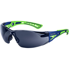 RUSH+ - Smoke Lens - Blue & Green Frame PC ASAF Platinum - Americas Industrial Supply