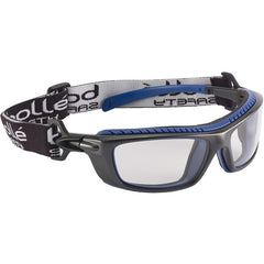 BAXTER - Clear Lens - Blue & Black Frame PC ASAF Platinum - Americas Industrial Supply
