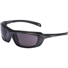 BAXTER - Smoke Lens - Blue & Black Frame PC ASAF Platinum - Americas Industrial Supply