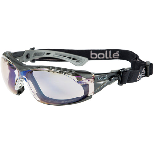 RUSH+ w/Strap & Foam - CSP Lens - Black & Gray - Americas Industrial Supply