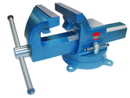 4" Drop Forged Vise - Pipe Jaws - Swivel Band and Anvil Included - Americas Industrial Supply