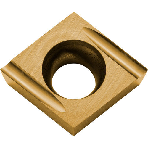 CCET 32502 MF-U PV710, 0.0039″ Corner Radius, 5/32″ Thick, 3/8″ Inscribed Circle, TiCN (MEGACOAT NANO), Diamond, Turning Indexable Insert - Exact Industrial Supply