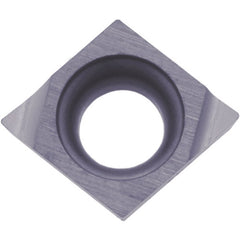 CCET 11091 F PR1725, 1/64″ Corner Radius, 0.055″ Thick, 0.138″ Inscribed Circle, MEGACOAT NANO PLUS, 80 Degree Diamond, Turning Indexable Insert