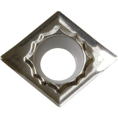 CCGT 3252 AH KW10, 1/32″ Corner Radius, 5/32″ Thick, 3/8″ Inscribed Circle, WC/Co, Diamond, Turning Indexable Insert