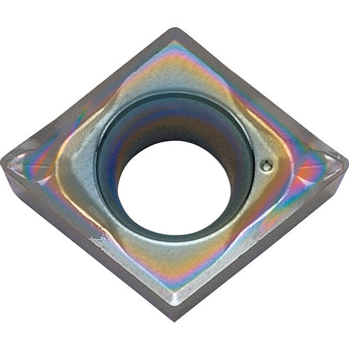 CCGT 3252 AP PDL010, 1/32″ Corner Radius, 5/32″ Thick, 3/8″ Inscribed Circle, C, 80 Degree Diamond, Turning Indexable Insert