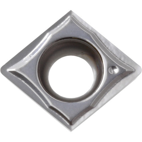 CCGT 32502 MFP-GQ PR1535, 0.0039″ Corner Radius, 5/32″ Thick, 3/8″ Inscribed Circle, MEGACOAT NANO, Diamond, Turning Indexable Insert - Exact Industrial Supply