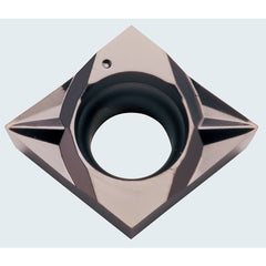 CCGT 21502 MFP-SK PR1535, 0.0039″ Corner Radius, 3/32″ Thick, 1/4″ Inscribed Circle, MEGACOAT NANO, Diamond, Turning Indexable Insert - Exact Industrial Supply
