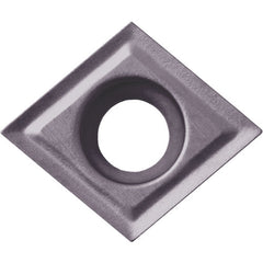 CCGT 2151 F PR1705, 1/64″ Corner Radius, 3/32″ Thick, 1/4″ Inscribed Circle, MEGACOAT NANO PLUS, 80 Degree Diamond, Turning Indexable Insert