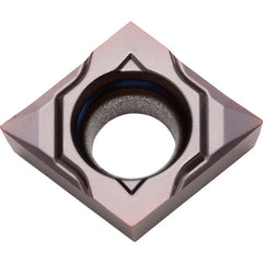 CCGT 21505 MP-CK PR1425, 0.0079″ Corner Radius, 3/32″ Thick, 1/4″ Inscribed Circle, MEGACOAT NANO, Diamond, Turning Indexable Insert