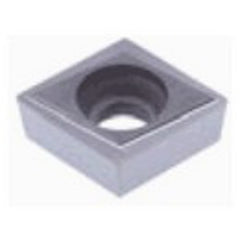 CCGT 32.52 MAU NT9125, 0.032″ Corner Radius, 0.156″ Thick, 3/8″ Inscribed Circle, Uncoated, Diamond, Turning Indexable Insert - Americas Industrial Supply