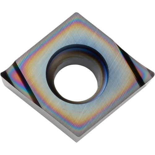 CCGT 3252 A3 PDL010, 1/32″ Corner Radius, 5/32″ Thick, 3/8″ Inscribed Circle, C, 80 Degree Diamond, Turning Indexable Insert