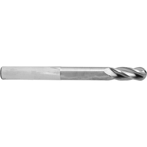 ‎3/4″ Dia. × 3/4″ Shank × 3-1/2″ DOC × 6 OAL, Carbide AlTiN, 4 Flute, Ballnose End Mill - Exact Industrial Supply