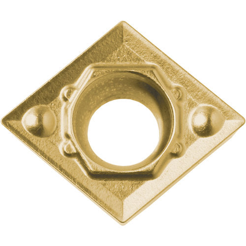 CCMT 3251 HQ PV90, 1/64″ Corner Radius, 5/32″ Thick, 3/8″ Inscribed Circle, TiN, 80 Degree Diamond, Turning Indexable Insert