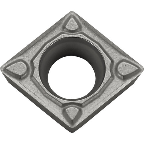 CCMT 3252 MQ SW05, 1/32″ Corner Radius, 5/32″ Thick, 3/8″ Inscribed Circle, WC/Co, 80 Degree Diamond, Turning Indexable Insert