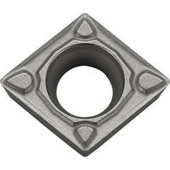 CCMT 3252 MQ SW05, 1/32″ Corner Radius, 5/32″ Thick, 3/8″ Inscribed Circle, WC/Co, 80 Degree Diamond, Turning Indexable Insert