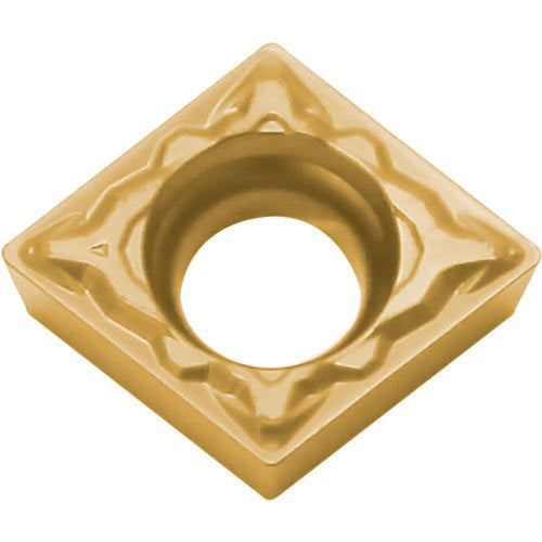 CCMT 3251 PP CA025P, 1/64″ Corner Radius, 5/32″ Thick, 3/8″ Inscribed Circle, TiCl2O3/TiN, 80 Degree Diamond, Turning Indexable Insert