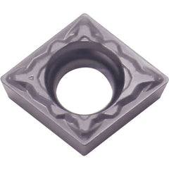 CCMT 32505 PP PR1225, 0.008″ Corner Radius, 5/32″ Thick, 3/8″ Inscribed Circle, MEGACOAT, 80 Degree Diamond, Turning Indexable Insert