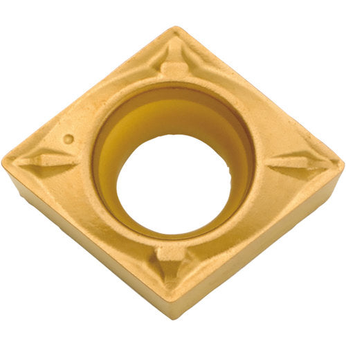 CCMT 3252 WP CA025P, 1/32″ Corner Radius, 5/32″ Thick, 3/8″ Inscribed Circle, TiCl2O3/TiN, 80 Degree Diamond, Turning Indexable Insert