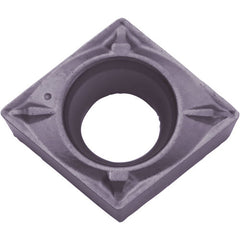 CCMT 32505 WP PR1725, 0.008″ Corner Radius, 5/32″ Thick, 3/8″ Inscribed Circle, MEGACOAT NANO PLUS, 80 Degree Diamond, Turning Indexable Insert