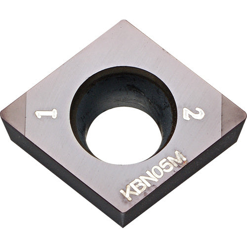 CCMW 2152 MES KBN05M, 1/32″ Corner Radius, 3/32″ Thick, 1/4″ Inscribed Circle, MEGACOAT, Diamond, Turning Indexable Insert - Exact Industrial Supply