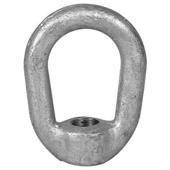 ‎#2 Eye Nut, 3/8″ UNC-2B Tap Size, Forged, Normalized, Galvanized - Americas Industrial Supply