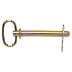 1"X6-3/4" HITCH PIN YELLOW CHROMATE - Americas Industrial Supply