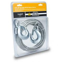 5/16"X20' TOW CABLE GALVANIZED - Americas Industrial Supply