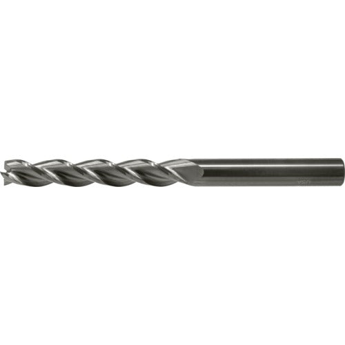 3/8″ × 3/8″ × 1/2″ × 2″ RHS / RHC Solid Carbide 3-Flute Square End High-Performance End Mill for Aluminum - Bright
