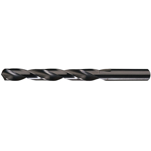 17/64 RHS / RHC HSS 135 Degree Split Point Heavy Duty Jobber Drill - Steam Oxide - Exact Industrial Supply