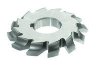 1/2 Radius - 4-1/4 x 3/4 x 1-1/4 - HSS - Left Hand Corner Rounding Milling Cutter - 10T - TiAlN Coated - Americas Industrial Supply