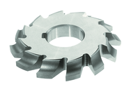 1/8 Radius - 2-1/2 x 1/4 x 1 - HSS - Left Hand Corner Rounding Milling Cutter - 14T - TiCN Coated - Americas Industrial Supply