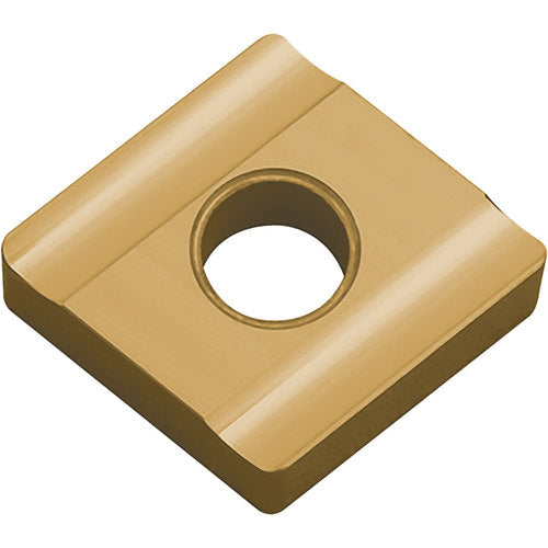 CNGG 431 25R PV720, 1/64″ Corner Radius, 3/16″ Thick, 1/2″ Inscribed Circle, TiCN (MEGACOAT NANO), 80 Degree Diamond, Turning Indexable Insert