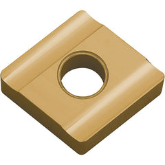 CNGG 431 25R PV710, 1/64″ Corner Radius, 3/16″ Thick, 1/2″ Inscribed Circle, TiCN (MEGACOAT NANO), 80 Degree Diamond, Turning Indexable Insert