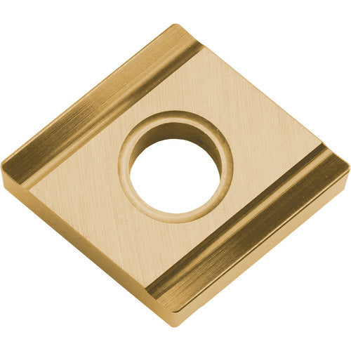 CNGG 432 PV710, 1/32″ Corner Radius, 3/16″ Thick, 1/2″ Inscribed Circle, TiCN (MEGACOAT NANO), 80 Degree Diamond, Turning Indexable Insert