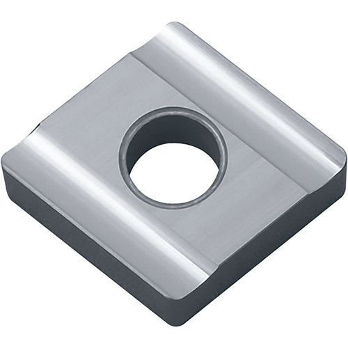 CNGG 431 25R TN60, 1/64″ Corner Radius, 3/16″ Thick, 1/2″ Inscribed Circle, TiCN/NbC, 80 Degree Diamond, Turning Indexable Insert