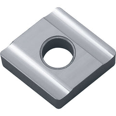 CNGG 431 25R TN60, 1/64″ Corner Radius, 3/16″ Thick, 1/2″ Inscribed Circle, TiCN/NbC, 80 Degree Diamond, Turning Indexable Insert