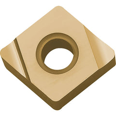 CNGG 331 S PV720, 1/64″ Corner Radius, 3/16″ Thick, 3/8″ Inscribed Circle, TiCN (MEGACOAT NANO), 80 Degree Diamond, Turning Indexable Insert