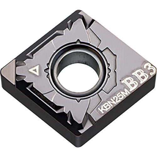 CNGM 432 BB2 KBN25M, 1/32″ Corner Radius, 3/16″ Thick, 1/2″ Inscribed Circle, MEGACOAT, Diamond, Turning Indexable Insert