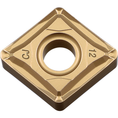 CNMG 544 CJ CA525, 1/16″ Corner Radius, 1/4″ Thick, 5/8″ Inscribed Circle, TiCl2O3/TiN, 80 Degree Diamond, Turning Indexable Insert