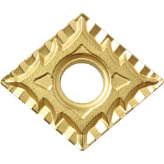 CNMG 431 CQ PV730, 1/64″ Corner Radius, 3/16″ Thick, 1/2″ Inscribed Circle, TiAlN/TiN, 80 Degree Diamond, Turning Indexable Insert