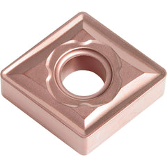 CNMG 434 C CA315, 1/16″ Corner Radius, 3/16″ Thick, 1/2″ Inscribed Circle, TiCnulll2O3/Ti, Diamond, Turning Indexable Insert - Exact Industrial Supply